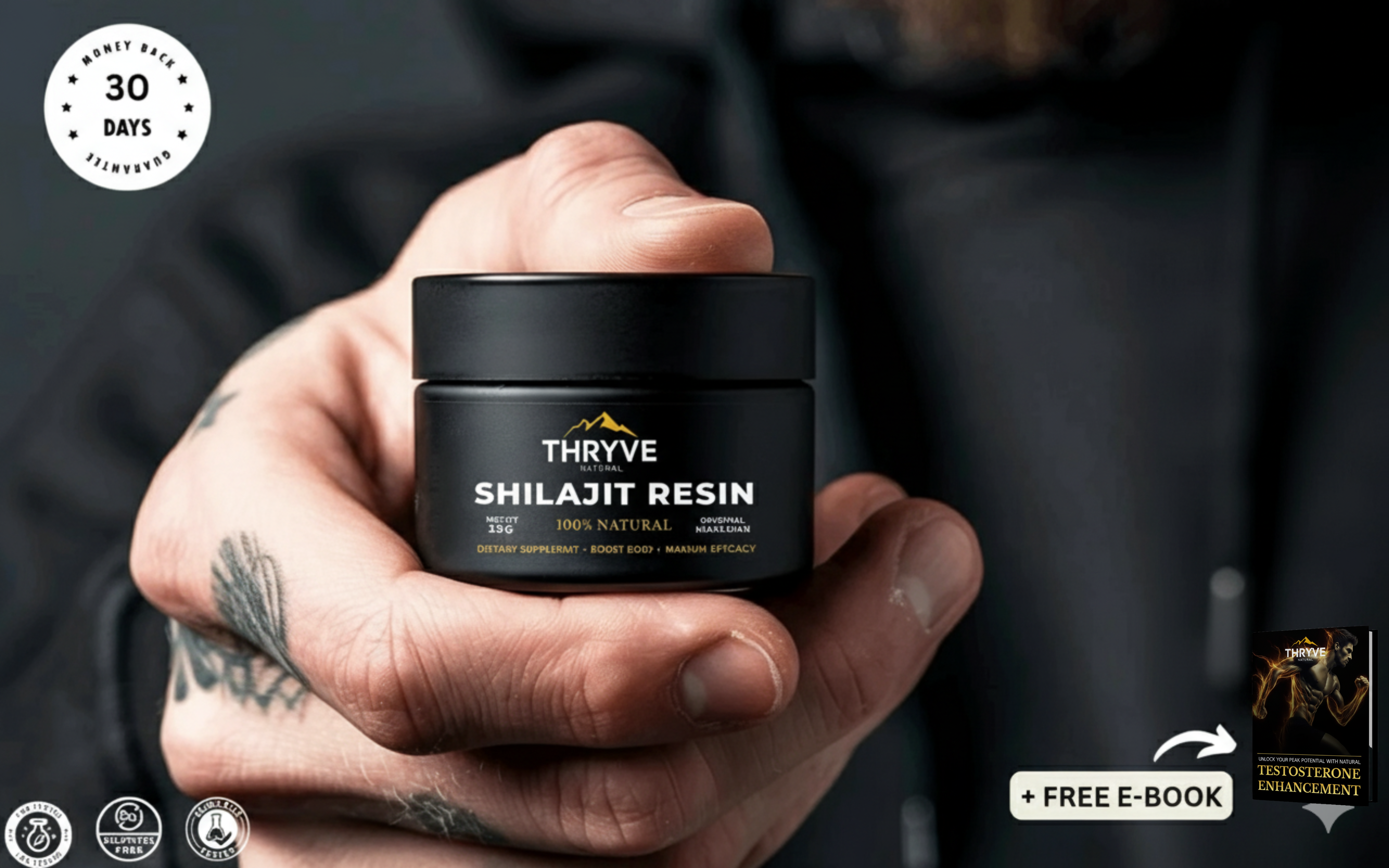 THRYVE™ Pure Shilajit Resin (50G)
