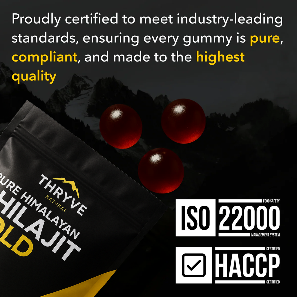 THRYVE™ Pure Shilajit Gummies – Now 6-in-1 Support
